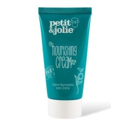 PETIT AND JOLIE 100% dabīga šī sviesta un mandeļu eļļas barojoša aukstuma aizsardzības krēms sejai un ķermenim 75 ml