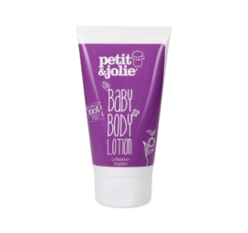 PETIT AND JOLIE 100% dabisks, mīkstinošs ķermeņa losjons zīdaiņiem ar aprikožu aromātu, 150 ml
