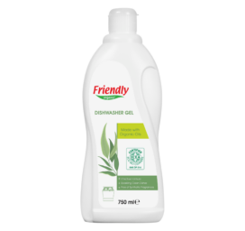 Friendly Organic organiskā trauku mazgājamā mašīna želeja ar eikaliptu, 750 ml