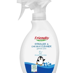 Friendly Organic aromātu nesaturošs tīrīšanas līdzeklis ratiņiem, bērnu ratiņiem un automašīnu sēdekļiem, 250 ml