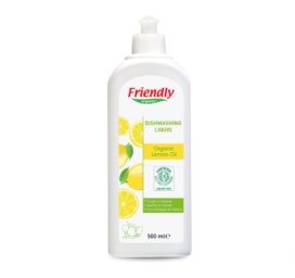 FRIENDLY ORGANIC organiskās citronu eļļas trauku mazgāšanas šķidrums 500 ml