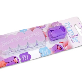 Thumble efektīvs nagu vīlīte zīdaiņiem un mazuļiem, kas piestiprināts pie pirkstgala - 0–6 mēneši