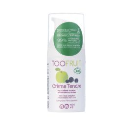 TOOFRUIT Creme Tendre organisk viegla sejas krēma bērniem ar ābolu un kazeni normālai un taukainai ādai, 30 ml