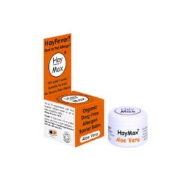 HAYMAX alveja 100% dabīgs un organisks balzams siena drudža, mājdzīvnieku un putekļu alerģiju profilaksei, 5 ml