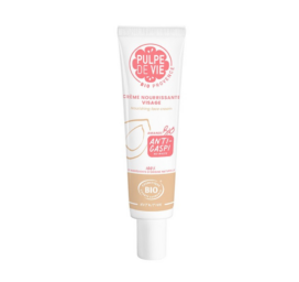 PULPE DE VIE barojošs Caresse Veloutee sejas krēms ar plūmju eļļu, auzu ekstraktu un prebiotikām, 40 ml