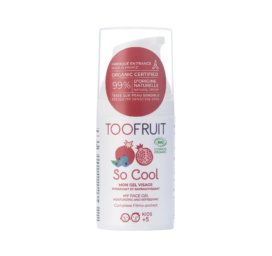 TOOFRUIT So Cool organiskā ādas nomierinošā un atsvaidzinošā sejas krēma bērniem ar normālu un taukainu ādu, 30 ml