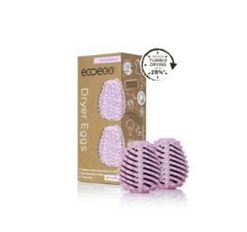 ECOEGG pavasara ziedu aromāta žāvēšanas ola veļas žāvētājiem, lai mīkstinātu un piešķirtu veļai aromātu, 2 gabali vienā iepakojumā