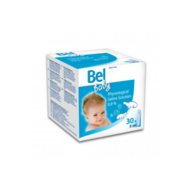 Bel Baby fizioloģiskais šķīdums acu un deguna tīrīšanai un lietošanai ar inhalatoriem, 30 gab.