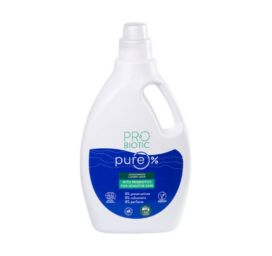 PROBIOTIC PURE dabisks, koncentrēts veļas mazgāšanas līdzeklis bez smaržas ar probiotikām, 50 mazgāšanām, 1500 ml