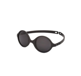 Kietla bez skrūvēm un 100% nelūstošas rāmja saulesbrilles ar augstu 3. kategorijas aizsardzību zīdaiņiem no 0 līdz 12 mēnešiem, melna krāsa