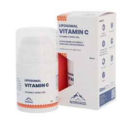 NORDAID viegli uzsūcošs liposomālais C vitamīna aerosola-gēls 1000 mg, 50 ml