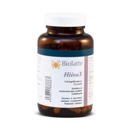 BIOLATTE Hiivax gremošanu atbalstošas kapsulas, 110 gab.