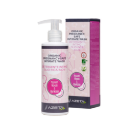 AZETABIO bioloģiskais nomierinošs un mitrinošs intīmais mazgāšanas gels ikdienas lietošanai, tostarp arī grūtniecības laikā, 200 ml