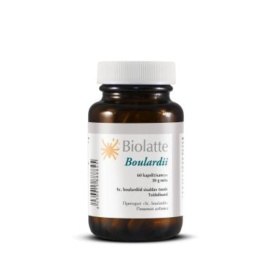 Biolatte Boulardii kapsulas ķermeņa stiprināšanai un gļotādu atbalstam, 60 gab