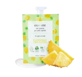 EVERYDAY FOR FUTURE ādu mīkstinošs un atsvaidzinošs sejas krēms problemātiskai ādai ar šī sviestu un ananāsu, 40 ml