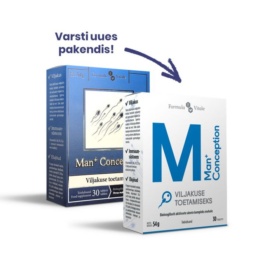 FORMULA VITALE komplekss vīriešiem, lai atbalstītu auglību, 30 tabletes