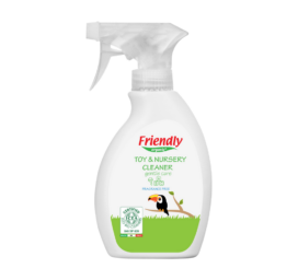Friendly Organic nesmaržots rotaļlietu un bērnistabas tīrītājs ar alveju, 250 ml