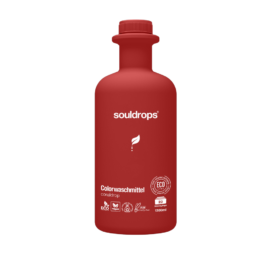 SOULDROPS bioloģiski noārdāms, puķu aromāta veļas želeja krāsainiem audumiem CORALDROP, 1300 ml