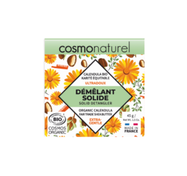 GRAVIER Cosmo Natural cietais kondicionieris matu ķemmēšanai ar kliņģerītēm un šī sviestu, 45g