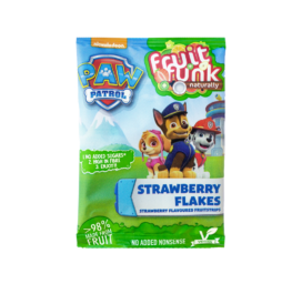 FRUITFUNK Paw Patrol zemeņu garšas uzkodas, 16g