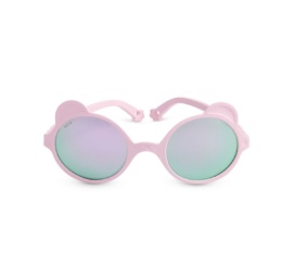KIETLA bezskrūvju un 100% nelaužamas rāmja saulesbrilles ar augstu UVA un UVB aizsardzību, polarizētas Bear Baby saulesbrilles bērniem vecumā no 0 līdz 1 gadam, krāsa GAISĀ ROZĀ