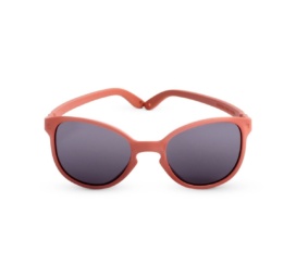 KIETLA Wazz bez skrūvēm un 100% nesalaužamas rāmja saulesbrilles ar augstas 3. kategorijas aizsardzību bērniem vecumā no 1 līdz 2 gadiem, tonis TERRACOTA