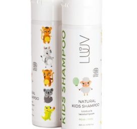 LUUV dabīgais bumbieru aromāta šampūns bērniem, 200 ml