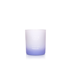 JOIK Home & Spa rapšu vaska svece Enchanting Lilac, 150 g