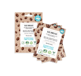 EVERYDAY FOR FUTURE ādas atjaunojošas un pretnovecošanās plāksterveida maskas zem acīm ar kafijas ekstraktu un hialuronskābi, 6 gabali iepakojumā