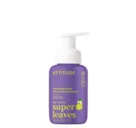 ATTITUDE vaniļas un bumbiera aromāta putojošās ziepes bērniem, 295 ml