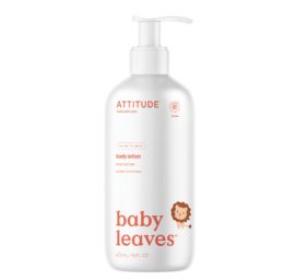 ATTITUDE Baby Leaves bumbieru nektāra aromāta ķermeņa losjons zīdaiņiem, 473 ml