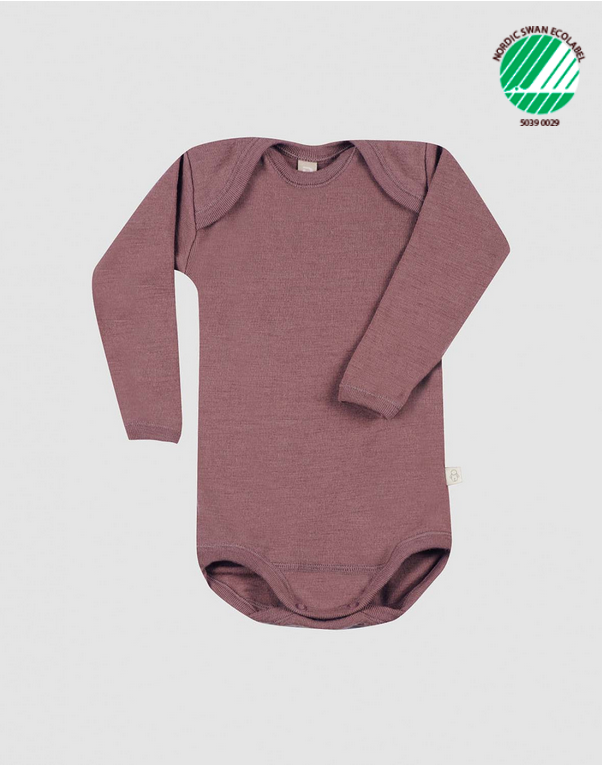 DILLING 100% merino vilnas krusteniskais korpuss krāsā ROZE, izmērs 92