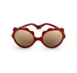 KIETLA bezskrūvju un 100% nelūstoši rāmji ar augstu UVA un UVB aizsardzību, polarizētas LION saulesbrilles bērniem vecumā no 1 līdz 2 gadiem, krāsa SIENNA