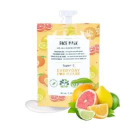 EVERYDAY FOR FUTURE atjaunojoša maska ar C vitamīnu, saulespuķu sēklu eļļu un rīcineļļu Super C, 40 ML
