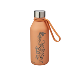 CARL OSCAR nerūsējošā tērauda aukstuma un karstuma izturīga dzeramā pudele ORANŽA 500 ml