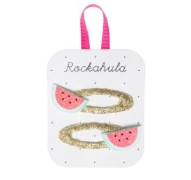 Rockahula Kids arbūzu matu sprādzes Arbūzu glittera sprādzes, 2 gab.