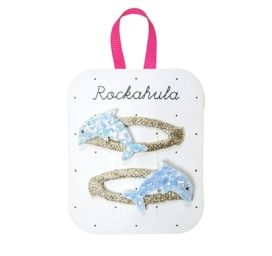 Rockahula Kids delfīnu matu sprādzes Dolphin klipši, 2 gab.