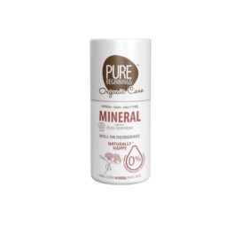 PURE BEGINNINGS MINERAL dabīgais minerālu dezodorants Rožu Gerānija, 75 ml