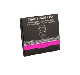 BEAUTY MADE EASY PINK sejas eļļu absorbcijas salvetes, 80 gab.