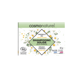 GRAVIER Cosmo Naturel cietais šampūns gaišiem matiem ar kumelītēm, 85 g