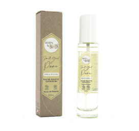 BORN TO BIO dabīgs pačūlijas-vanilijas-ziedu smaržas eau de toilette Vanilija-pačūlija, 50ML