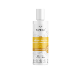 HERBOW 2in1 veļas smaržvielas un audumu mīkstinātājs ar citrusaugļu-mango aromātu Radiant Sun 40 mazgāšanas reizēm, 200 ML