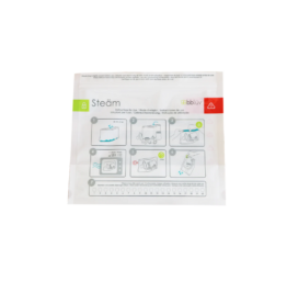 BBLÜV tvaika BPA nesaturoši atkārtoti lietojami sterilizācijas maisiņi mikroviļņu krāsnij, 6 gab.