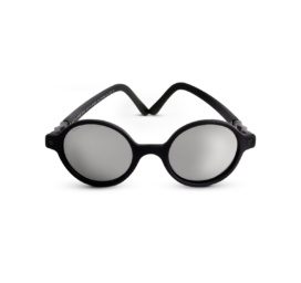 KIETLA Rozz apaļas formas polarizētās saulesbrilles ar augstu 3. kategorijas aizsardzību bērniem vecumā no 4 līdz 6 gadiem, krāsa MELNA