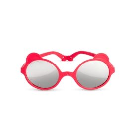 KIETLA saulesbrilles bez skrūvēm un ar 100% nesalaužamu ietvaru, ar UVA un UVB aizsardzību zīdaiņiem, Bear Baby modelis bērniem vecumā no 2 līdz 4 gadiem, krāsa RED ELYSEE