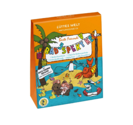 LÜTTES WELT putojošo un krāsu mainošu vannas piedevu dāvanu komplekts ar jūras sāli 4 produkti, LABĀKIE DRAUGI