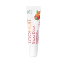 TOOFRUIT organiskā tonējoša, aizsargājoša un mitrinoša lūpu balzama bērniem Pērļu rozā, 10 ml