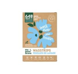 THE GOOD BRAND bioloģiski noārdāmās veļas lentītes 64 mazgāšanas reizēm, bez smaržas