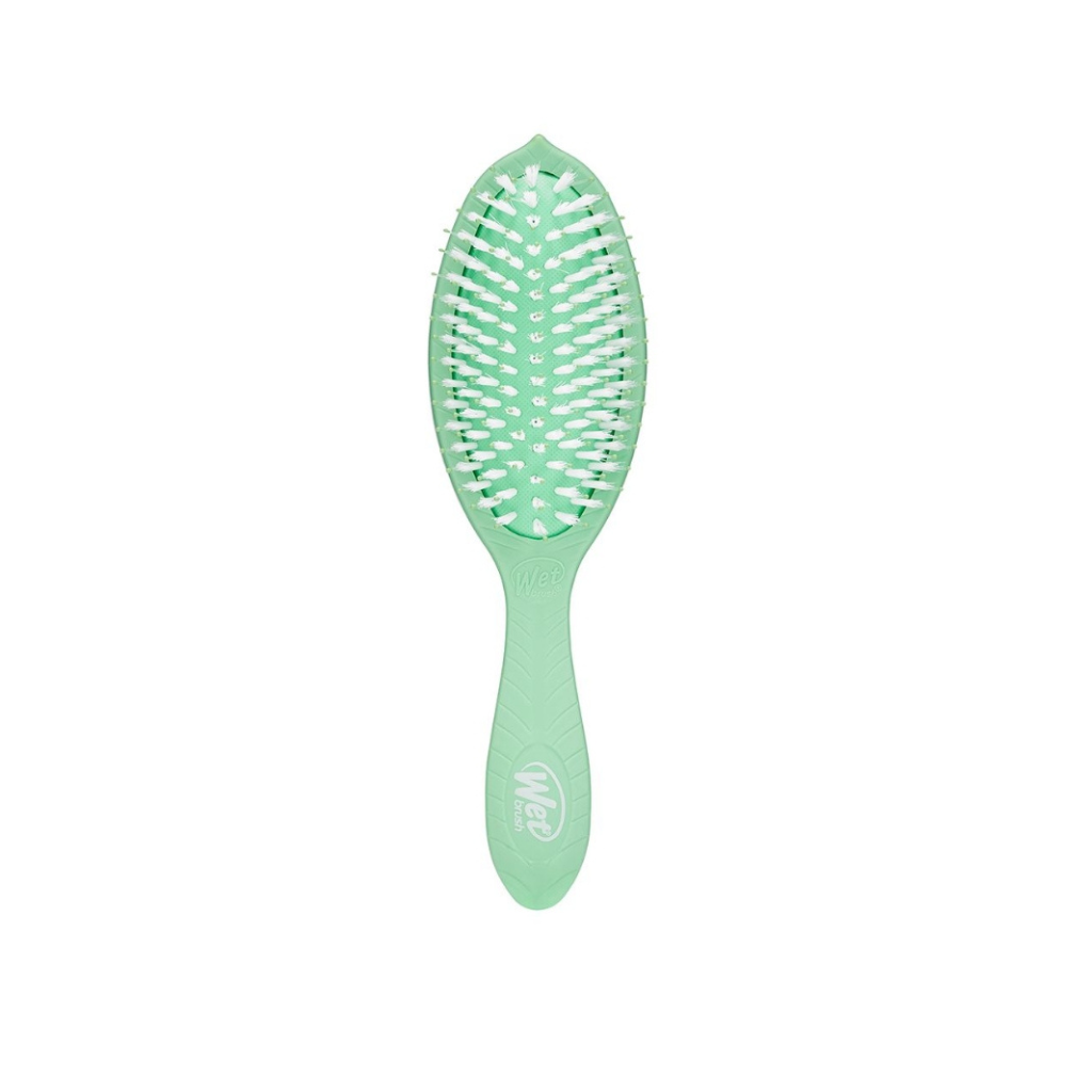 WETBRUSH Go Green bioloģiski noārdāma matu suka ar tējas koka eļļu