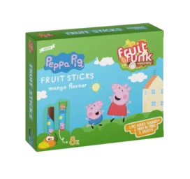 FRUITFUNK Augļu Batoniņš Peppa Pig ar mango garšu, 8x10g